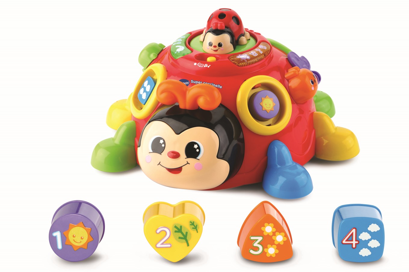 Super coccinelle des formes Apprentissage prescolaire VTech